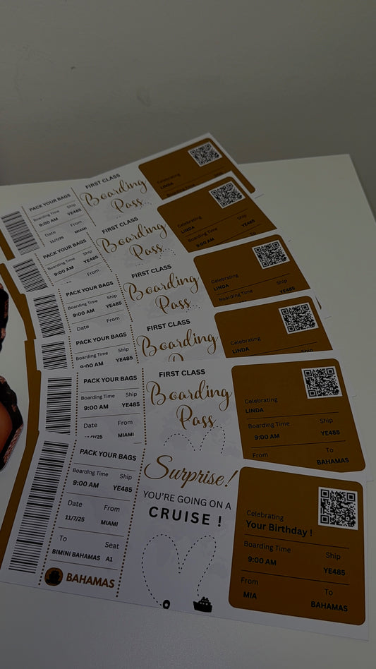 Custom Boarding Pass