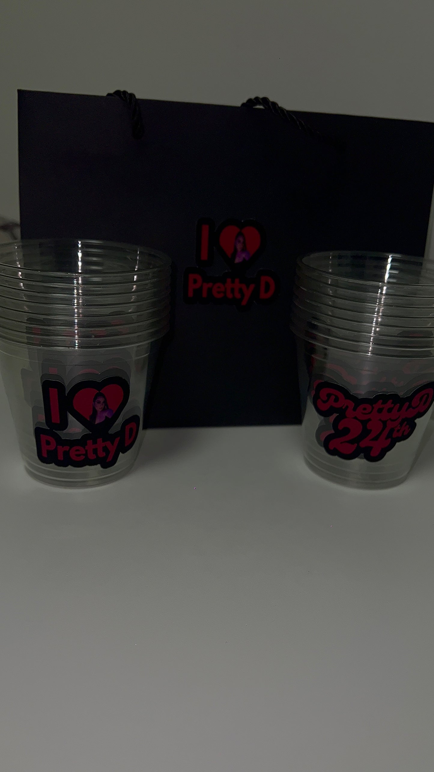 Acrylic Clear Bar cup