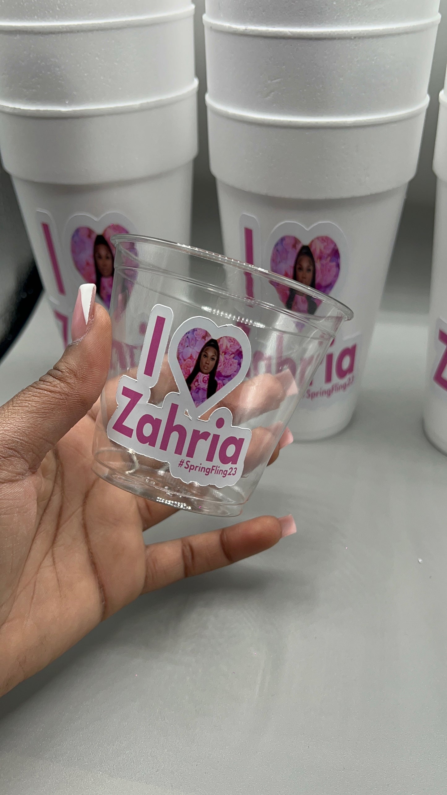 Acrylic Clear Bar cup