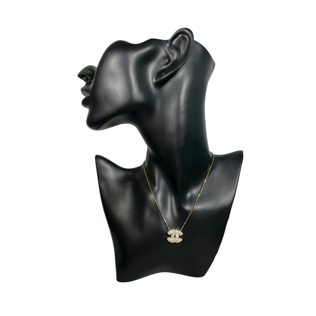 Double CC Necklace  image 1