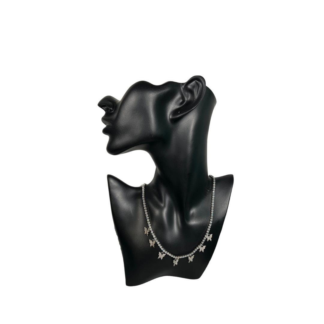 Butterfly Tennis Necklace  image 0